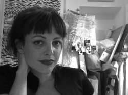 The artist in her studio, 2006 - image The artist in her studio, 2006 - image