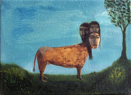 Self-portrait as Three-headed Lioness - Details