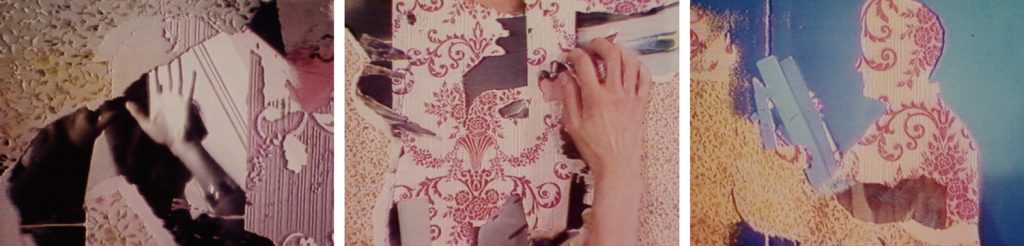 Tina Keane – stills from Faded Wallpaper