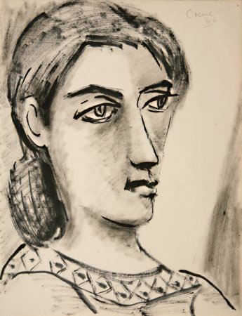 Head of a Woman 1946 - Details