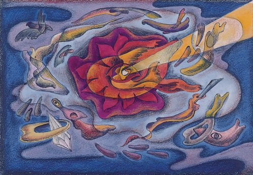 Untitled (Forms Orbiting a Flower) - Details