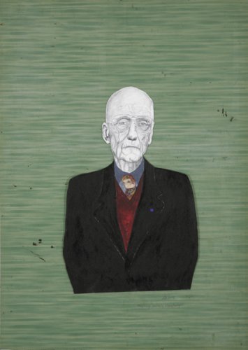 Morphing Portrait of William Burroughs - Details
