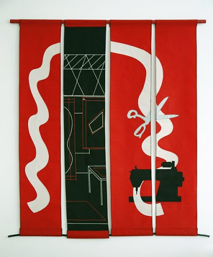  Red (Banner) Studio (after Matisse) - Details