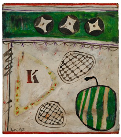 Still Life (with letter K) - Details