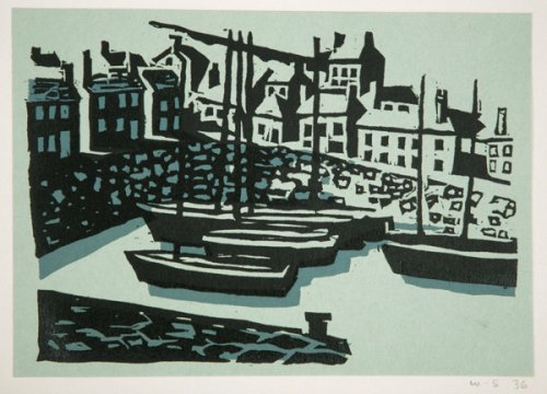 Untitled (Harbour at Mousehole) - Details