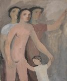 Untitled (Three Women and a Child) - Details