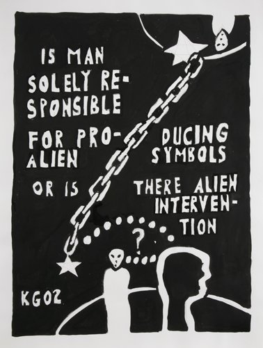 Is Man Solely Responsible for Producing Alien Symbols - Details