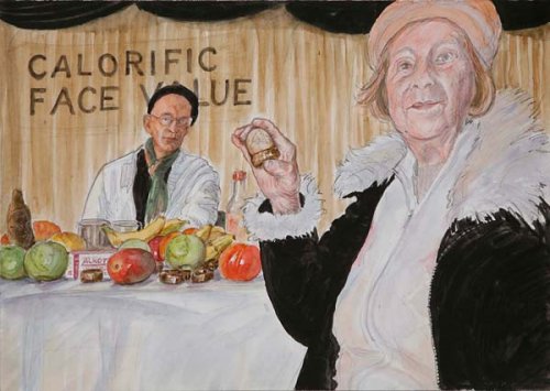 </b>42: <b>Calorific Face Value (Nutritional Portrait Gallery Peckham) - Details </b>42: <b>Calorific Face Value (Nutritional Portrait Gallery Peckham) - Details