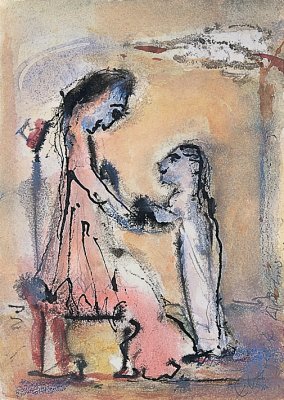 Woman and Child - Details