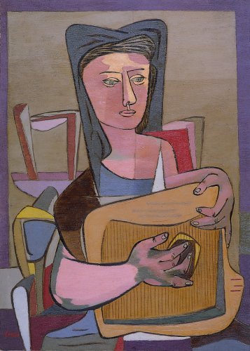 Girl with Zither - Details