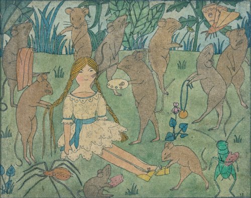 Illustration for The Little Wooden Doll - Details