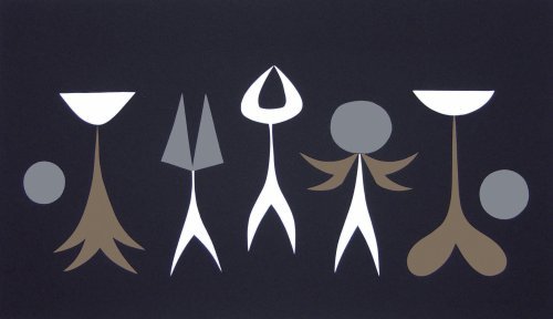 A Group of Five Contrasted Forms - Details