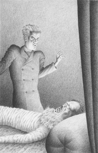 Illustration from 'Come Not Lucifer'<br> - Details