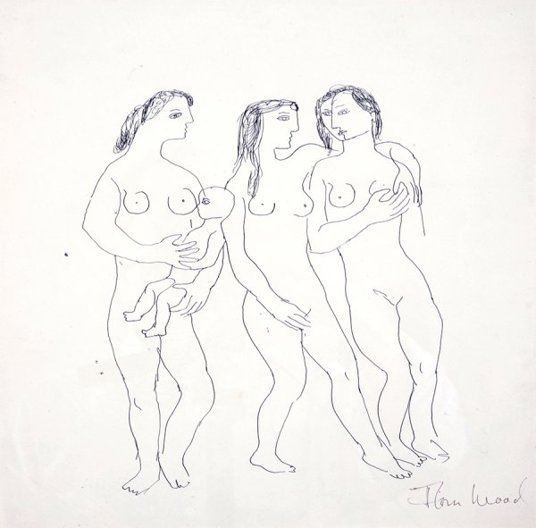 Three Women and a Child - Details