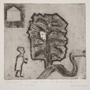 God Speaks to Moses from the Burning Bush