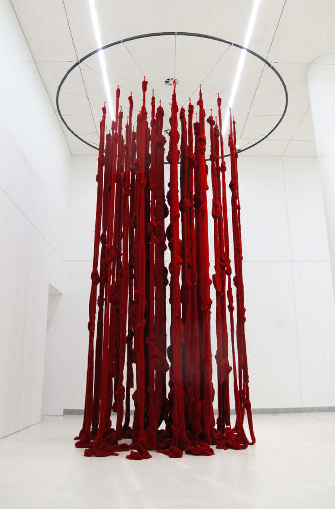 Cecilia Vicuña Quipu Womb England & Co Gallery
