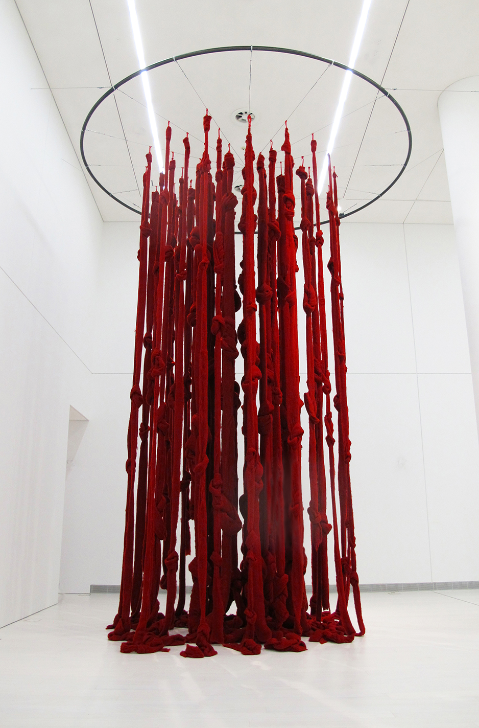 Quipu Womb, Athens by Cecilia Vicuña, acquired by Tate, London from England & Co.