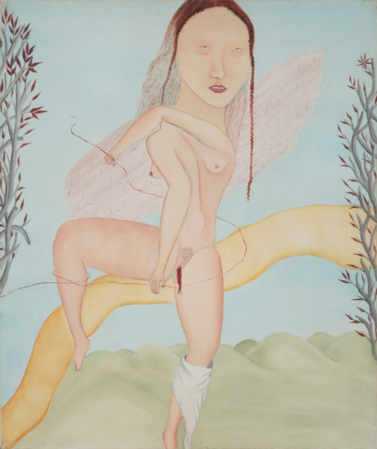 w Cecilia Vicuna Angel de la Menstruacion Angel de la Menstruación by Cecilia Vicuña in A Kingdom of Hours