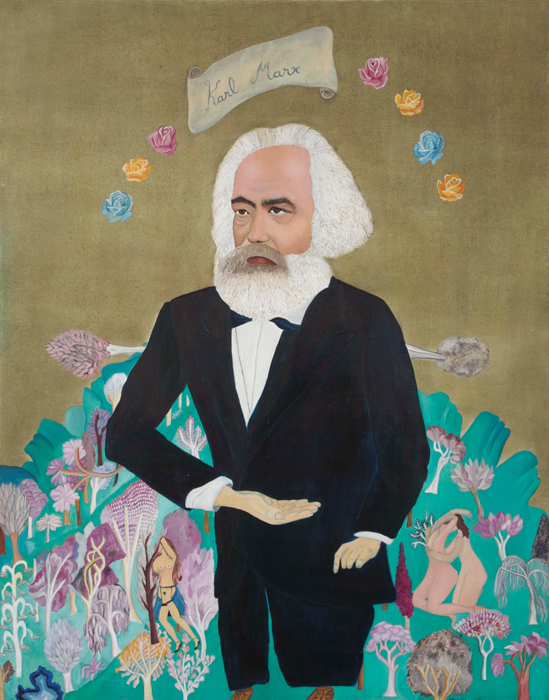 Karl Marx (1972) by Cecilia Vicuña acquired by the Guggenheim Museum