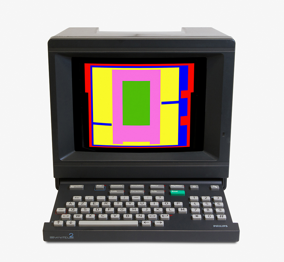 w Eduardo Kaz Minitel-Tesao 1985 Minitel by Eduardo Kaz: Electronic Superhighway.