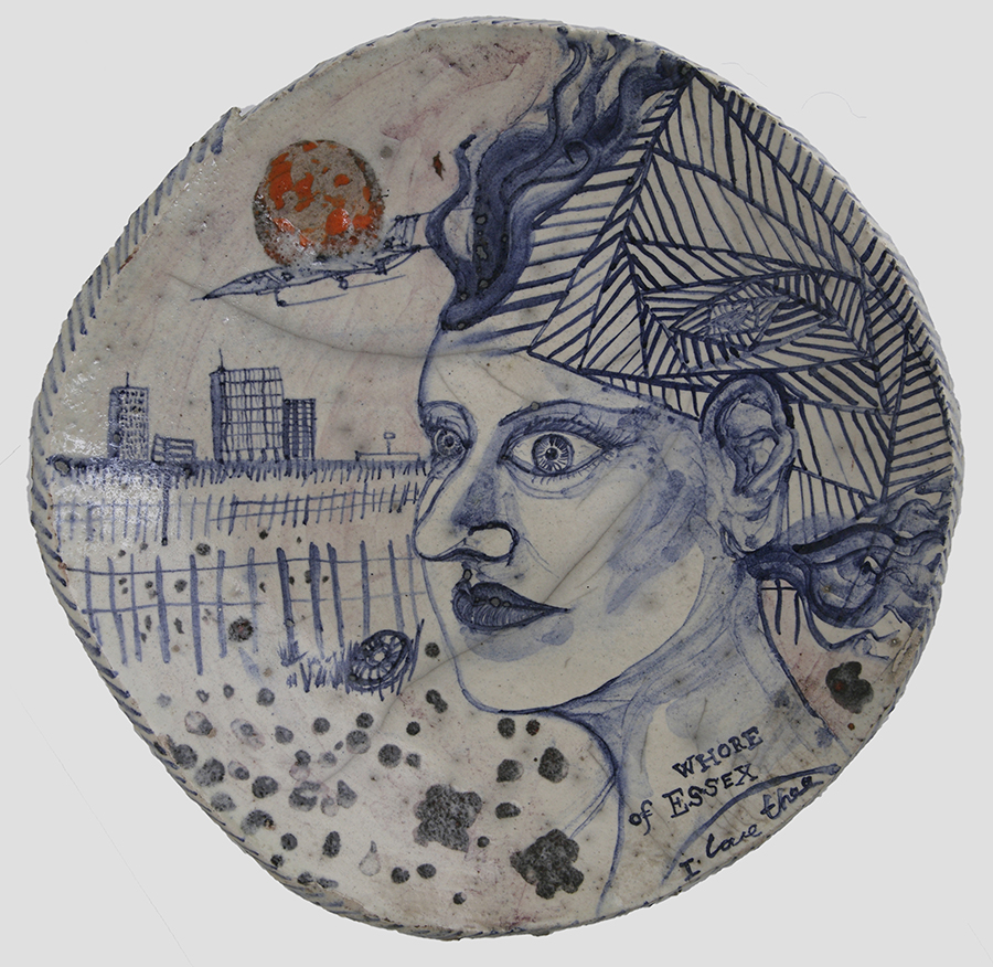 Whore of Essex – I love thee by Grayson Perry (c1986)