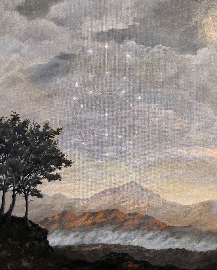 'At the Garden Limit' by Paul Heber-Percy (b.1930)
