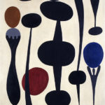 \'Silhouettes\' (1938) by Paule Vézelay. England & Co Gallery.