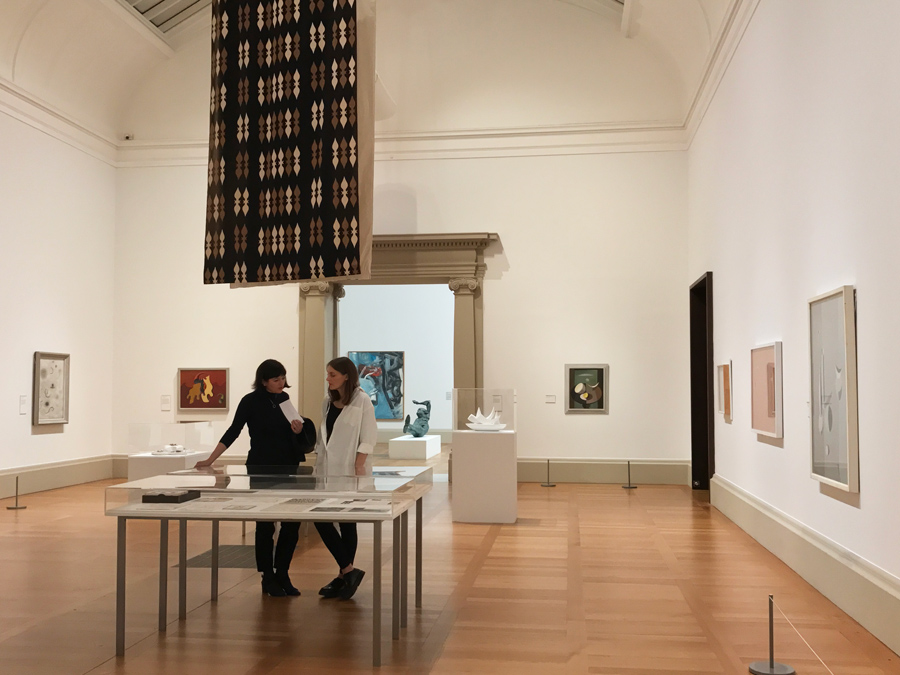 Spotlight on Paule Vézelay: room at Tate Britain