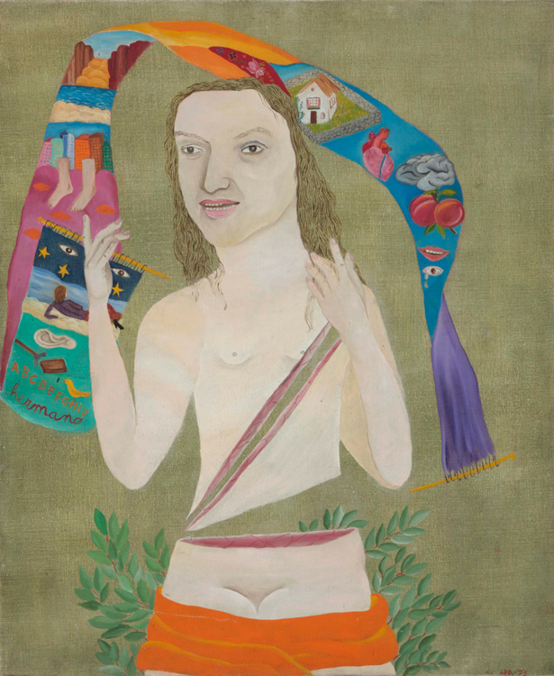 Cecilia Vicuña: Violeta Parra (1973).